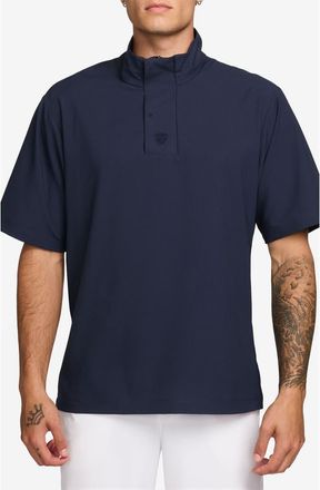 Nike Dri-FIT Short Sleeve Windrunner Shirt in College Navy at Nordstrom Rack, Size Xx-Large