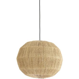 Light & Living Light & Living - L&aacute;mpara Colgante - Junna - Natural - Textil - &Oslash;