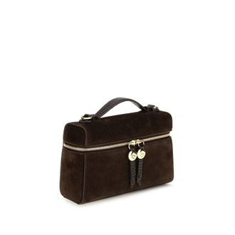 Tory Burch Romy Slim Top Handle Bag - Brown