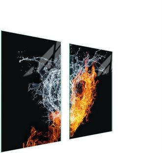 OEM Placa Protectora De Vidrio Para Estufa 75x52 Coraz&oacute;n