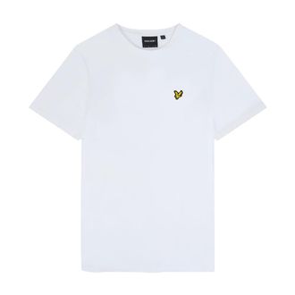 Lyle & Scott Thistle Club Print T-Shirt - Tops - Hombre - Blanco - 2XL