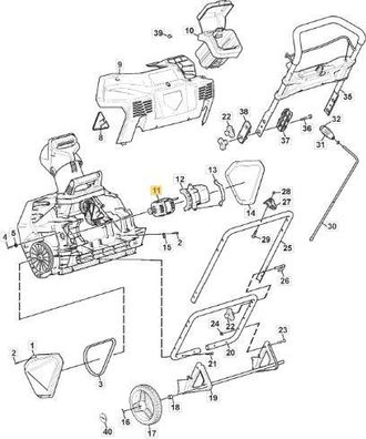 STIGA Sports Motor El&eacute;ctrico Stiga Original - 118820589/0
