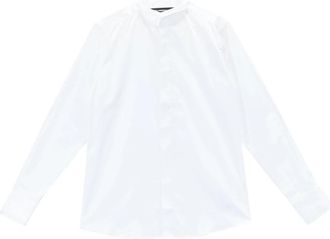 Karl Lagerfeld Camicia Koreana - Heren - Zakelijke Overhemden - Wit - L - Katoen - Overhemden