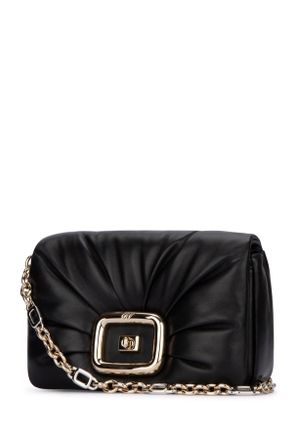 Roger Vivier Rbwaogj0200ydr B999 Nero Nappa Dream Heavy Sp. 0.8-1.0 Borse A Mano 0.8/1.0 Bag