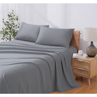 Modern Threads 3-Piece Sheet Set in Stone at Nordstrom Rack, Size Twin