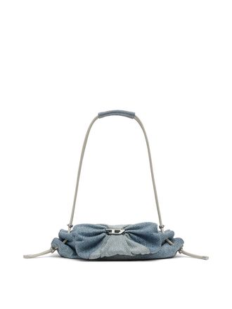 Diesel Scrunch Denim Shoulder Bag