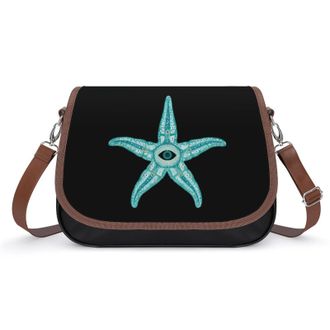 Generic Starfish Monster Fashion Womens Crossbody Bags Novelty Handbag Shoulder Bag Purse