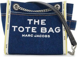 Marc Jacobs Denim Chain Crossbody Tote Bag