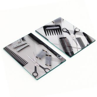 OEM Tavole In Vetro Decorate, Resistenti Ed Eleganti, Ideali Per Parrucchieri, 2x40x52 Cm