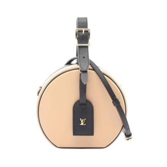 Louis Vuitton Pre-owned Vintage Handbag - Dames - Pre-owned - Beige - Maat: ONE Size Leer