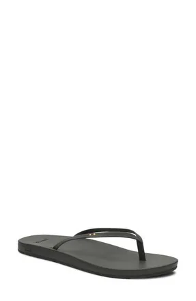 Sanuk Polly Flip Flop in Black at Nordstrom, Size 11