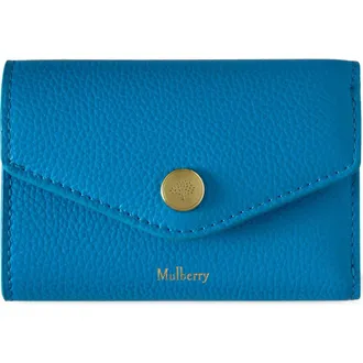 Mulberry Folded Multi-Card Wallet in Portobello Blue at Nordstrom