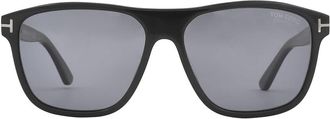 Tom Ford Frances Polarized Smoke Square Mens Sunglasses FT1081-N 01D 58