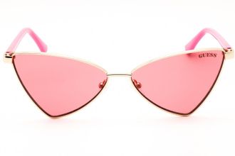 Guess GU8286 Cat-Eye Pink-Lens Sunglasses - Pink