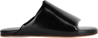 Bottega Veneta Leather sandals - Dames - Sandalen - Zwart - 37 EU - Schoenen