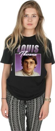 Sanfran Clothing Sanfran - Louis Theroux Funny Grunge Tumblr Documentary Bae Classic 90s Retro T-Shirt - Extra Large/Black