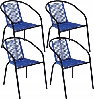 OEM X Sill&oacute;n De Cuerda Bistro, C&oacute;moda Silla De Jard&iacute;n Para El Balc&oacute;n O El Jard&iacute;n