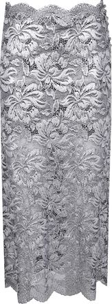 Paco Rabanne Long Lace Skirt
