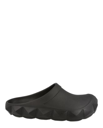 Valentino Roman Stud Turtle Rubber Clogs