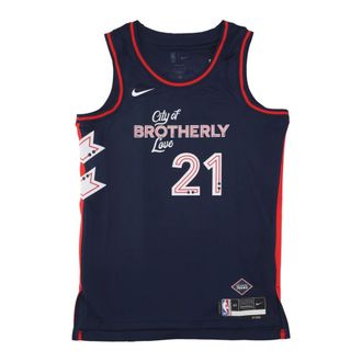 Nike Sportswear, male, Blue, Size: S Dri-FIT Swingman Jersey (Nba City Edition 2023/24)