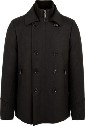 Moorer Velio Picot - Heren - Mantel - Bruin - 2XL - Jassen