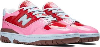 New Balance Low-Top Sneaker - 550 Y2k Patent Leather Pack Sneakers - Gr. 44 (EU) - in Rosa - für Damen
