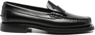 Hereu Zwarte Hakken Schoenen - Dames - Loafers - Zwart - 37 EU - Schoenen