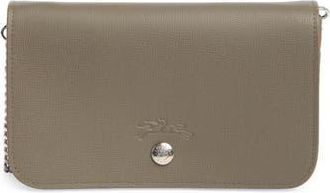 Longchamp Le Pliage Neo Wallet on a Chain in Taupe at Nordstrom Rack