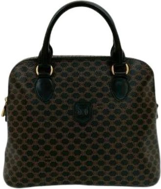 Celine Pre-owned Plastic celine-bags - Dames - Vintage Handtas - Zwart - ONE Size - Leer - Vintage