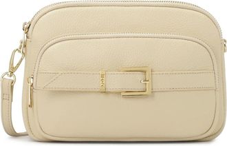 Kazar Leren posttas type handtas - Dames - Schoudertassen - Beige - ONE Size - Leer - Tassen
