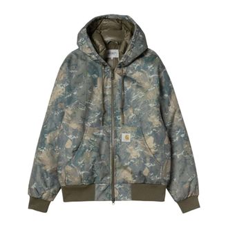 Carhartt Work in Progress Jassen, Heren, Veelkleurig, XS, Polyester, OG Active Cold Jacket