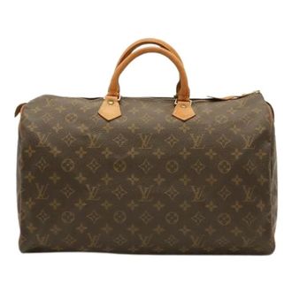 Louis Vuitton Pre-owned Boston Bag - Dames - Pre-owned - Bruin - Maat: ONE Size Leer