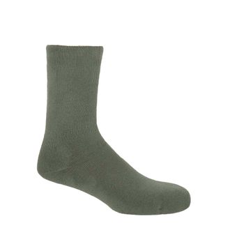 Peper Harow Plain Mens Bed Socks - Grey