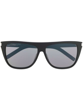 Saint Laurent Eyewear Occhiali da sole squadrati New Wave - Nero