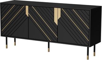 Mirjan24 Mobilier1 - Aparador Elmteo 100, 72x154cm, N&uacute;mero De Puertas: 040cm, Mdf, Aglomerado Laminado