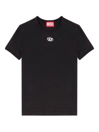 Diesel T-shirt in cotone con logo Diesel