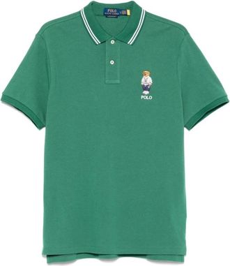 Polo Ralph Lauren Casual Groene Katoenen Korte Mouw Polo - Heren - Polos - Groen - S - Katoen - Tops