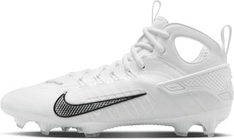 Nike Mens Huarache 9 Elite LAX Lacrosse Cleats in White | FD0088-101