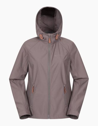 Mountain Warehouse Womens Mountain Warehouse Womens/Ladies Iona Soft Shell Jacket - Brown - Size: 12