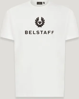 Belstaff Belstaff Signature T-shirt Mens Cotton Jersey White Size 3XL