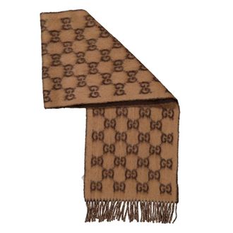 Gucci GG Alpaca Wool Scarf