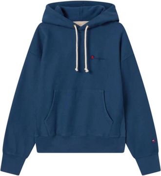 Champion Hoodie - Heren - Hoodies - Blauw - L - Hoodies & sweatvesten