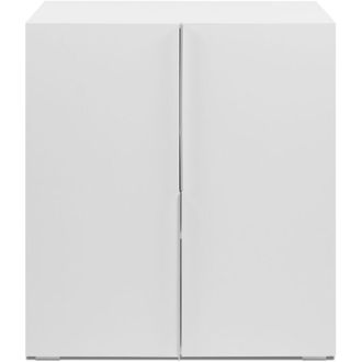 Calicosy Calicosy - Mobile contenitore con 2 ante e 2 ripiani interni bianco, 76 cm - orsa