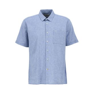 Barbour Heren, Overhemden, Blauw, Maat: XL Katoen