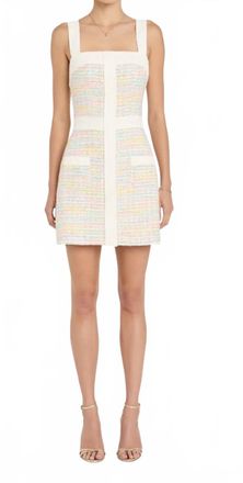 Amanda Uprichard Archie Dress In Angelica Tweed