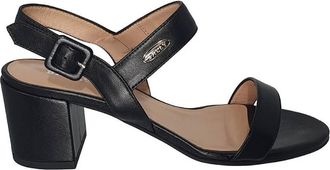 Bally Carlas 55 Leather Heeled Sandals, Brand Size 38 ( US Size 7.5 )