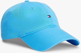 Tommy Hilfiger Mens Flag Logo Baseball Cap - Blue