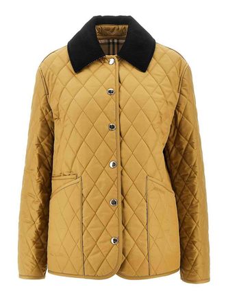 Burberry Corduroy-Collar Jacket