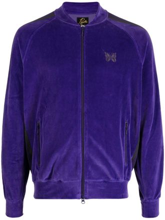 Needles Giacca sportiva con zip - Viola
