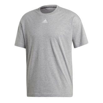 adidas Logo Printing Stripe Causual Ventilate Male Grey EB5275